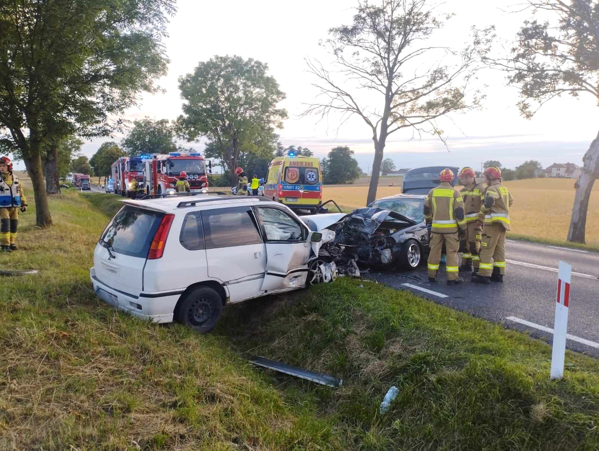 miejsce zdarzeń drogowych