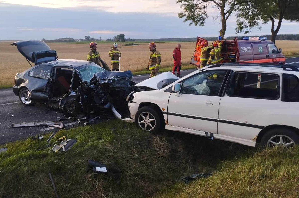 miejsce zdarzeń drogowych