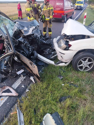 miejsce zdarzeń drogowych