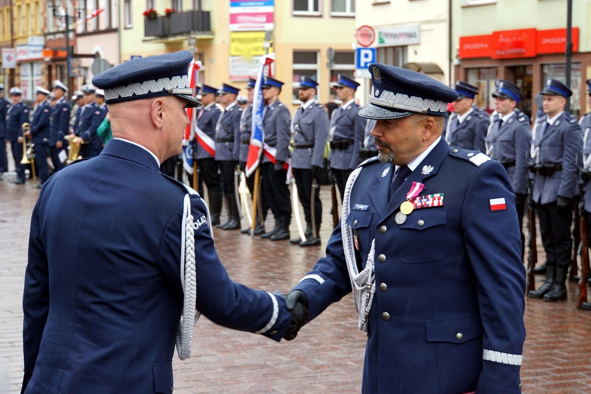 gen. insp. Jarosław Szymczyk i nadinsp. Tomasz Klimek