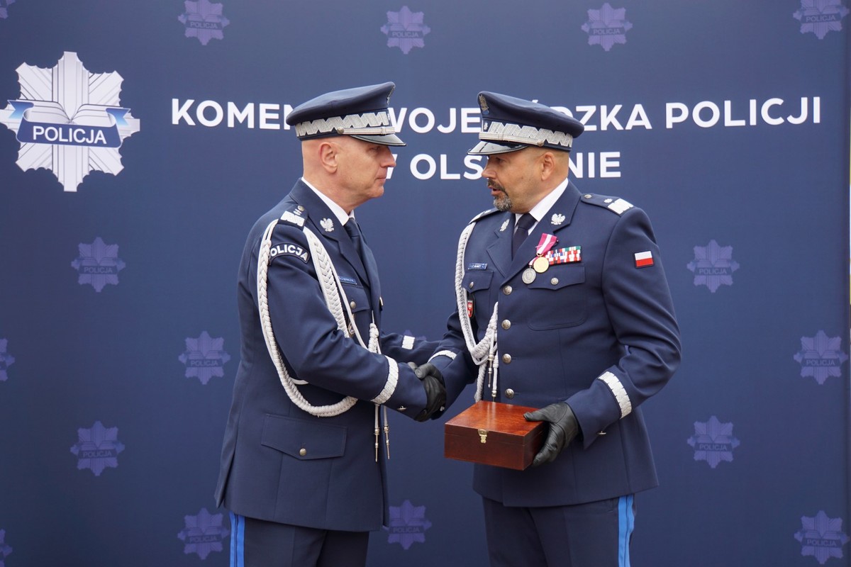 gen. insp. Jarosław Szymczyk i nadinsp. Tomasz Klimek