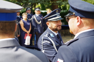 Uczestnicy obchodów Święta Policji w Mrągowie