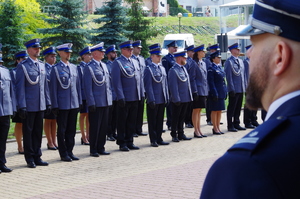 Uczestnicy Święta Policji w Mrągowie