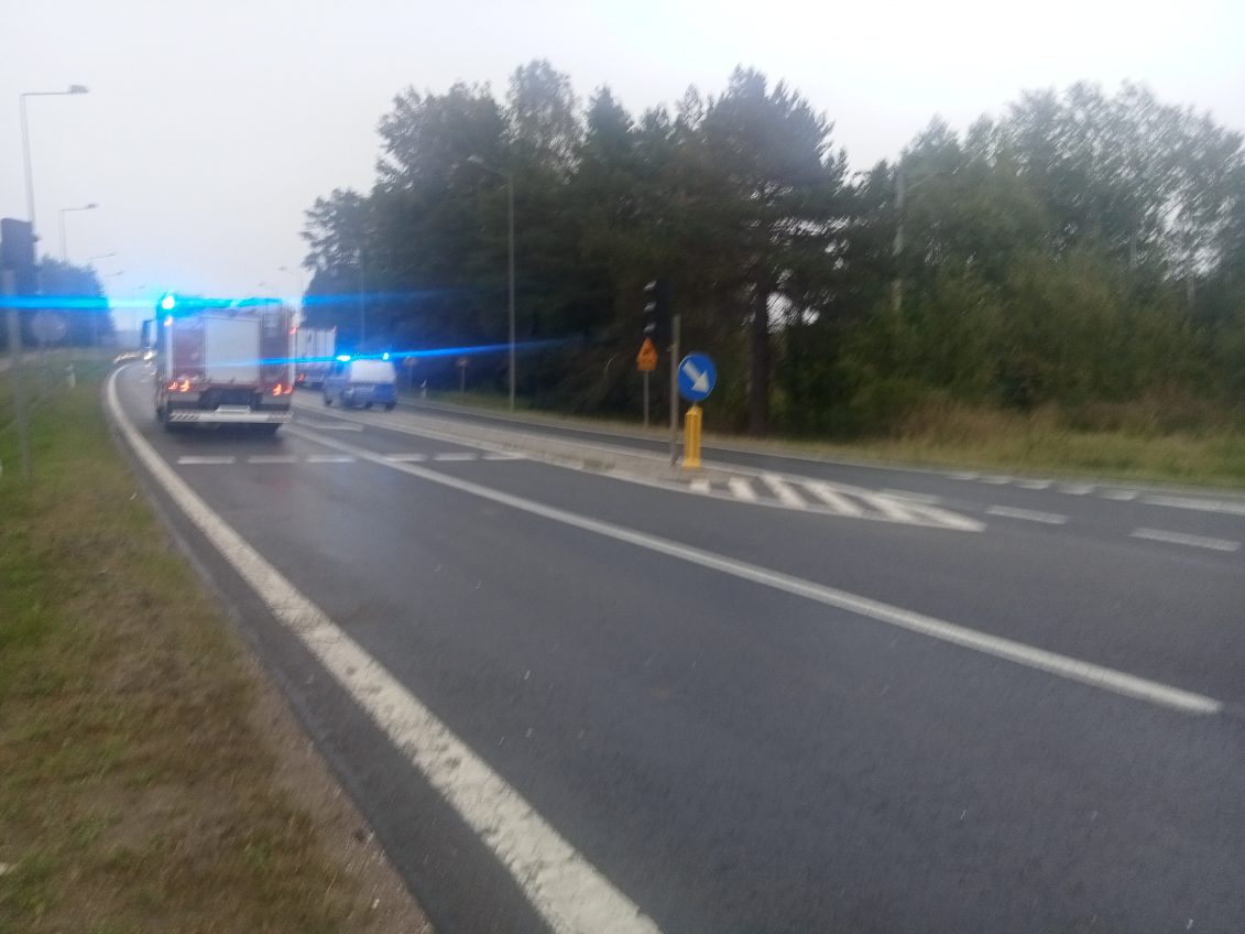 miejsce zdarzenia drogowego