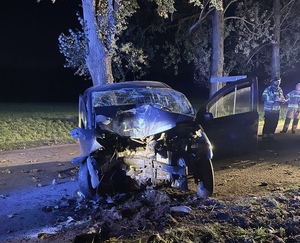 Wypadek drogowy Orneta - Nowy Dwór