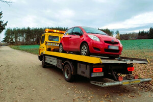 Samochód na lawecie