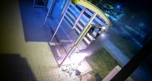 Uszkodzony przystanek