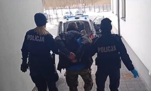 Zatrzymany mężczyzna