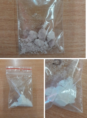 zabezpieczone środki odurzające