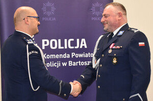mł. insp. Paweł Krauz i insp. Przemysław Fiertek