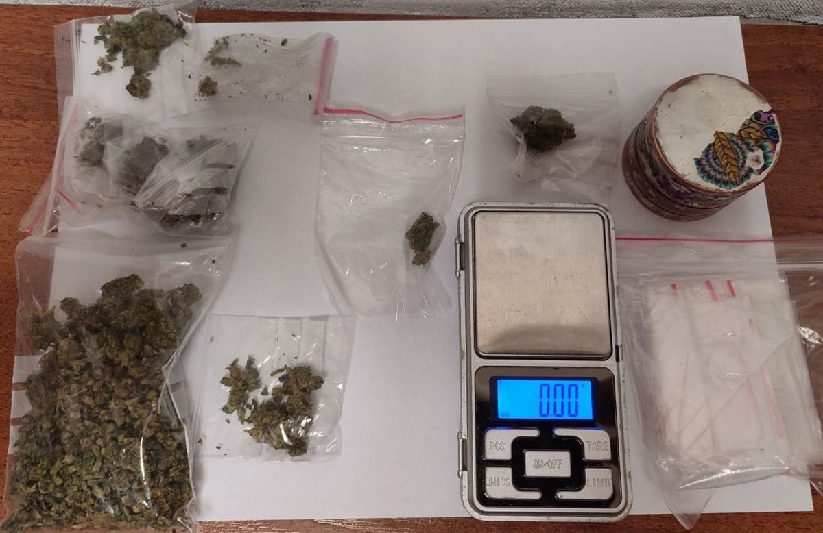 zabezpieczone narkotyki