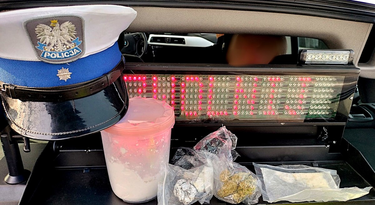 zabezpieczone narkotyki