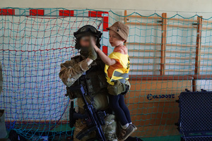 Dzień dziecka z policjantami