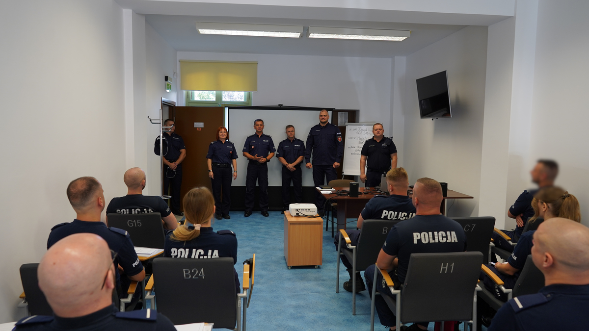 Komendant inauguruje szkolenie