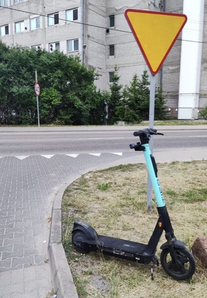 miejsce zdarzenia drogowego