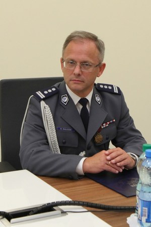 insp. Marek Walczak na obchodach Świeta Policji w Szczytnie