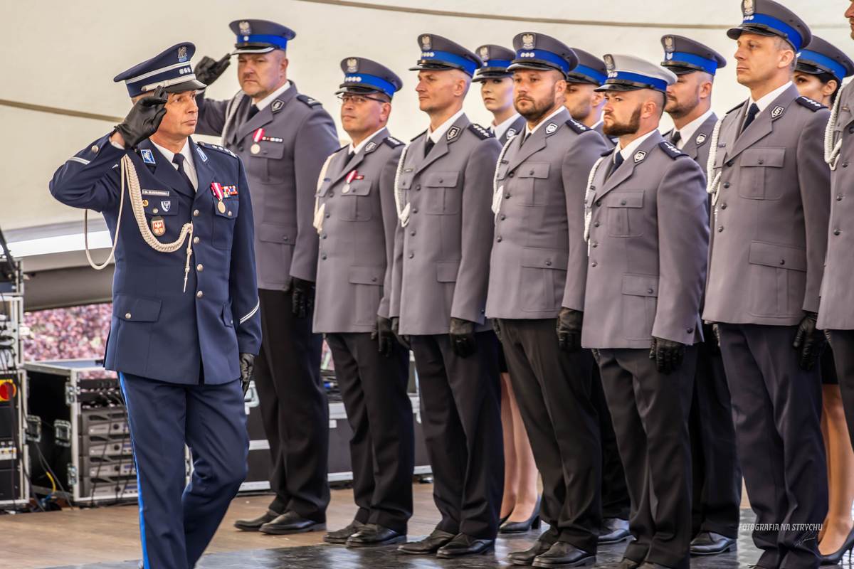 Obchody Święta Policji w Lidzbarku Warmińskim