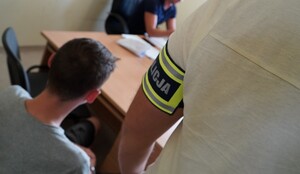 Zatrzymany mężczyzna