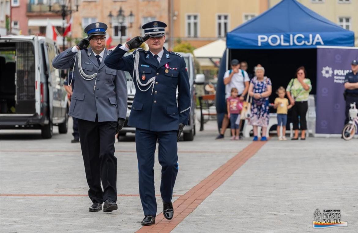 Obchody Święta Policji w Bartoszycach