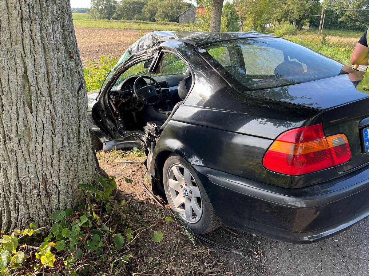 Policjanci na miejscu zdarzenia