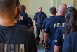 Uczestnicy spotkania kończącego szkolenie