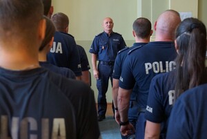 Uczestnicy spotkania kończącego szkolenie