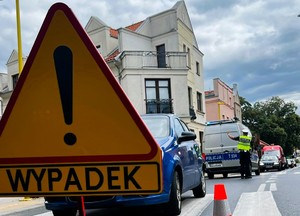 potrącenie pieszej Kętrzyn ul. Daszyńskiego