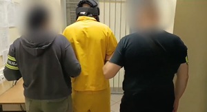 zatrzymany mężczyzna