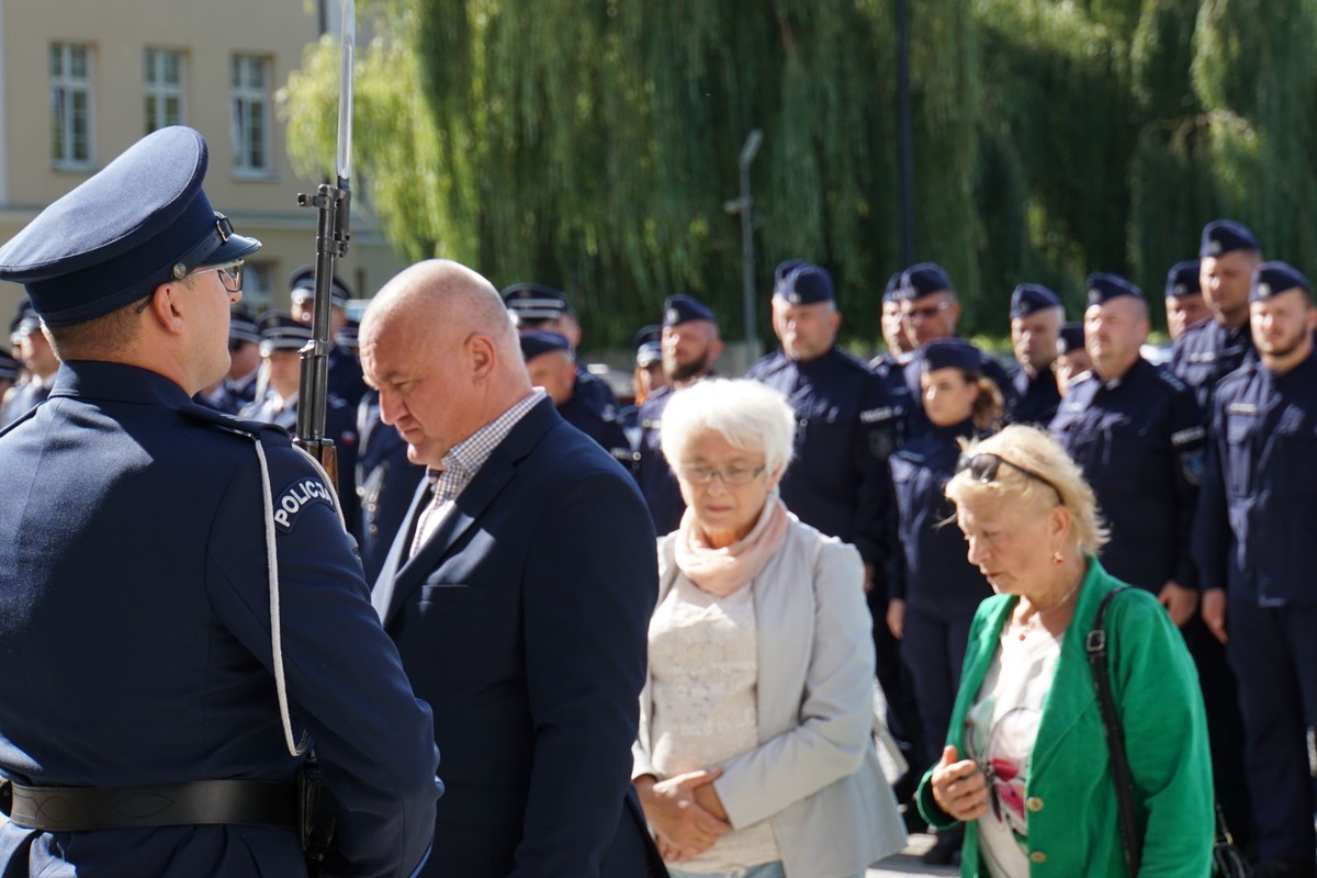 Andrzej Cekała z rodziną