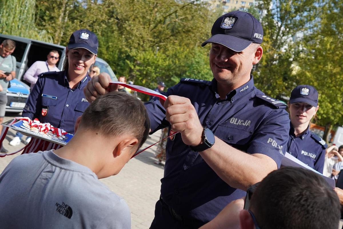 Uczestnicy finału wojewódzkiego konkursu bezpieczny smyk