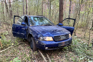 Auto zatrzymane po pościgu