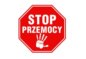 Znak stop przemocy