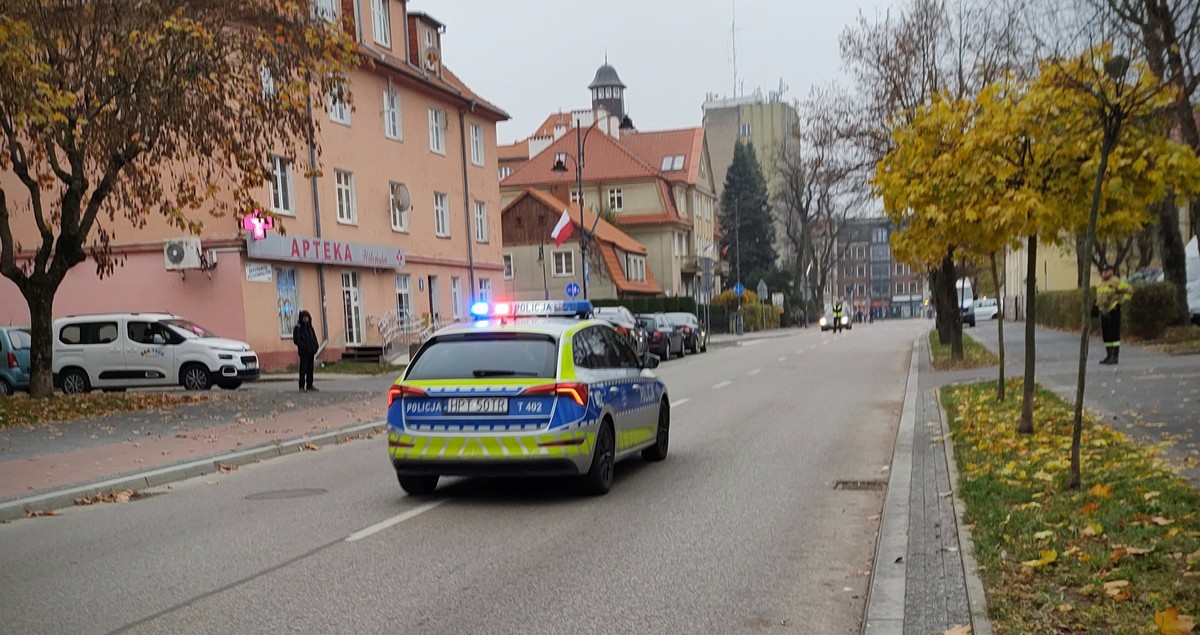 Policyjne zabezpieczenie obchodów Święta Niepodległości.