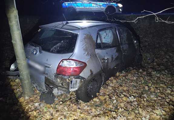 Auto uczestniczące w zdarzeniu.