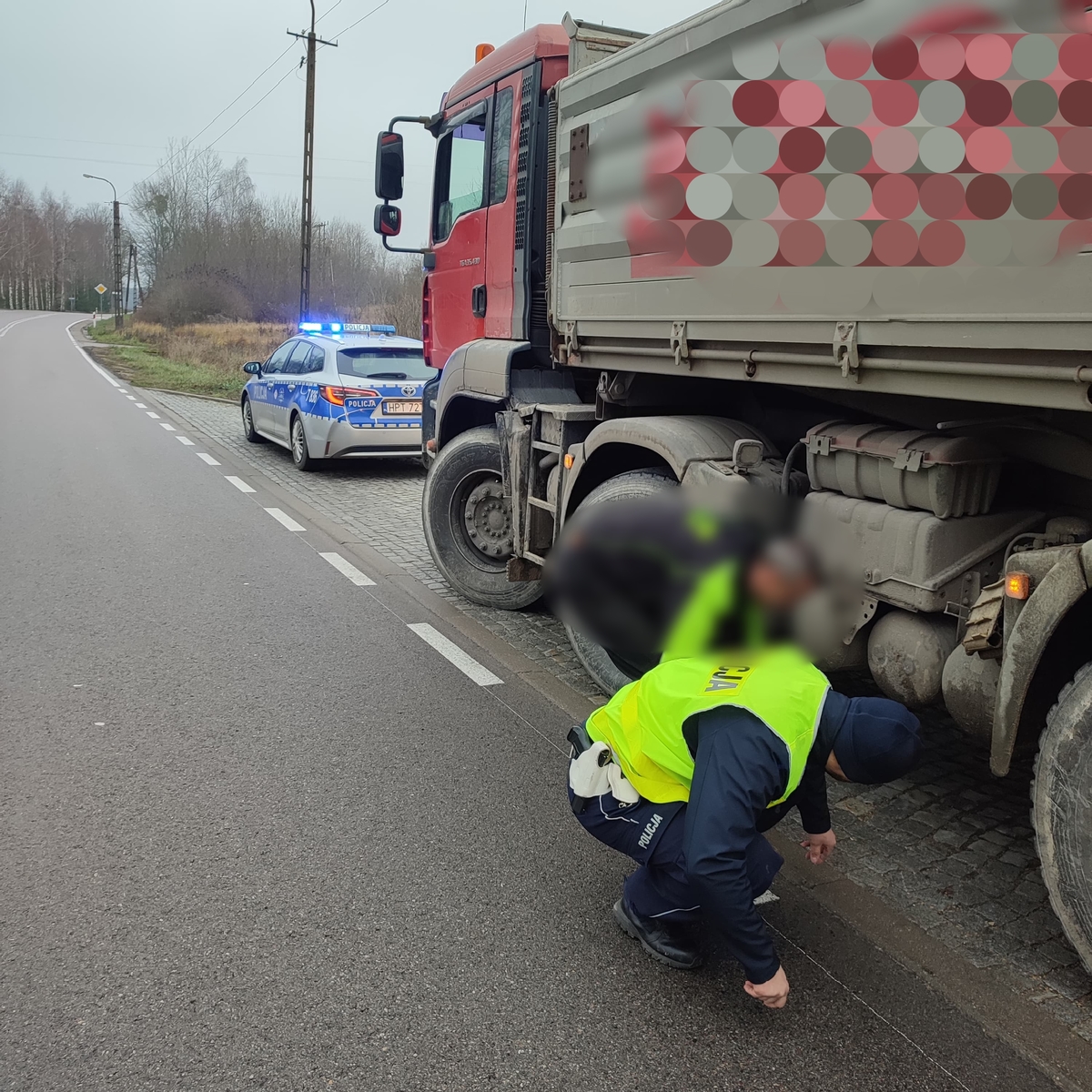 Działania &quot;Bezpieczny kierowca ciężarówki&quot;