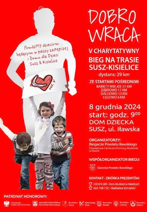 Plakat akcji &quot;Dobro wraca&quot;