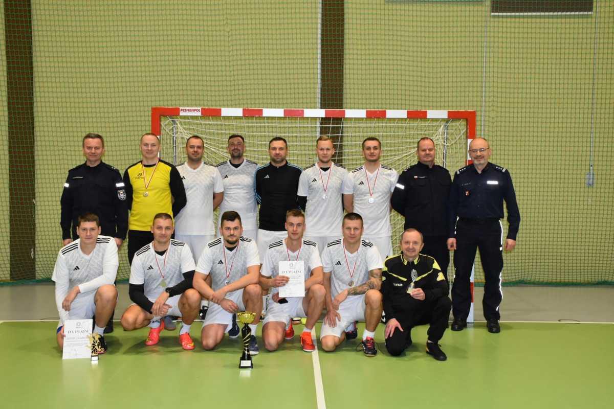 II Turniej Halowej Piłki Nożnej o Puchar Komendanta Powiatowego Policji w Nidzicy - uczestnicy