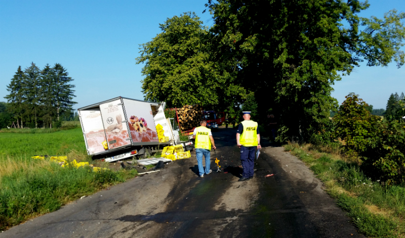 Wypadek w gminie Zalewo