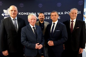 nadinsp. Sławomir Mierzwa, nadinsp. Józef Gdański, nadinsp. Tomasz Klimek, insp. Mirosław Elszkowski, insp. Janusz Tkaczyk