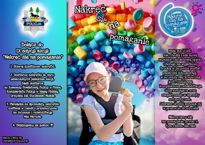 Plakat 9 edycji Nakręć się na pomaganie