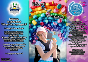 Plakat 9 edycji Nakręć się na pomaganie