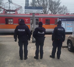 Kursanci z APOLu na służbach w Działdowie