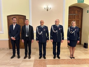 Uczestnicy uroczystości.