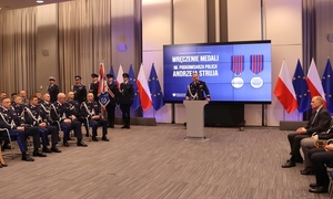 Uczestnicy uroczystości.