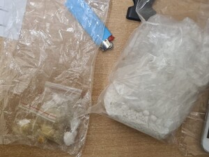 Zabezpieczone narkotyki.