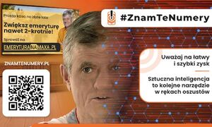 grafika z aktorem, który promuje cyberbezpieczeństwo