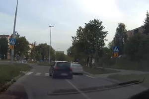 Pojazd wyprzedza inny pojazd