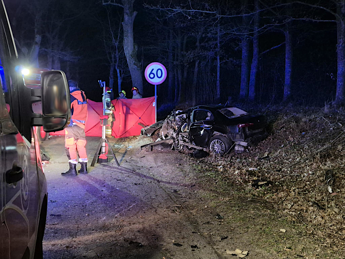 służby na miejscu zdarzenia drogowego