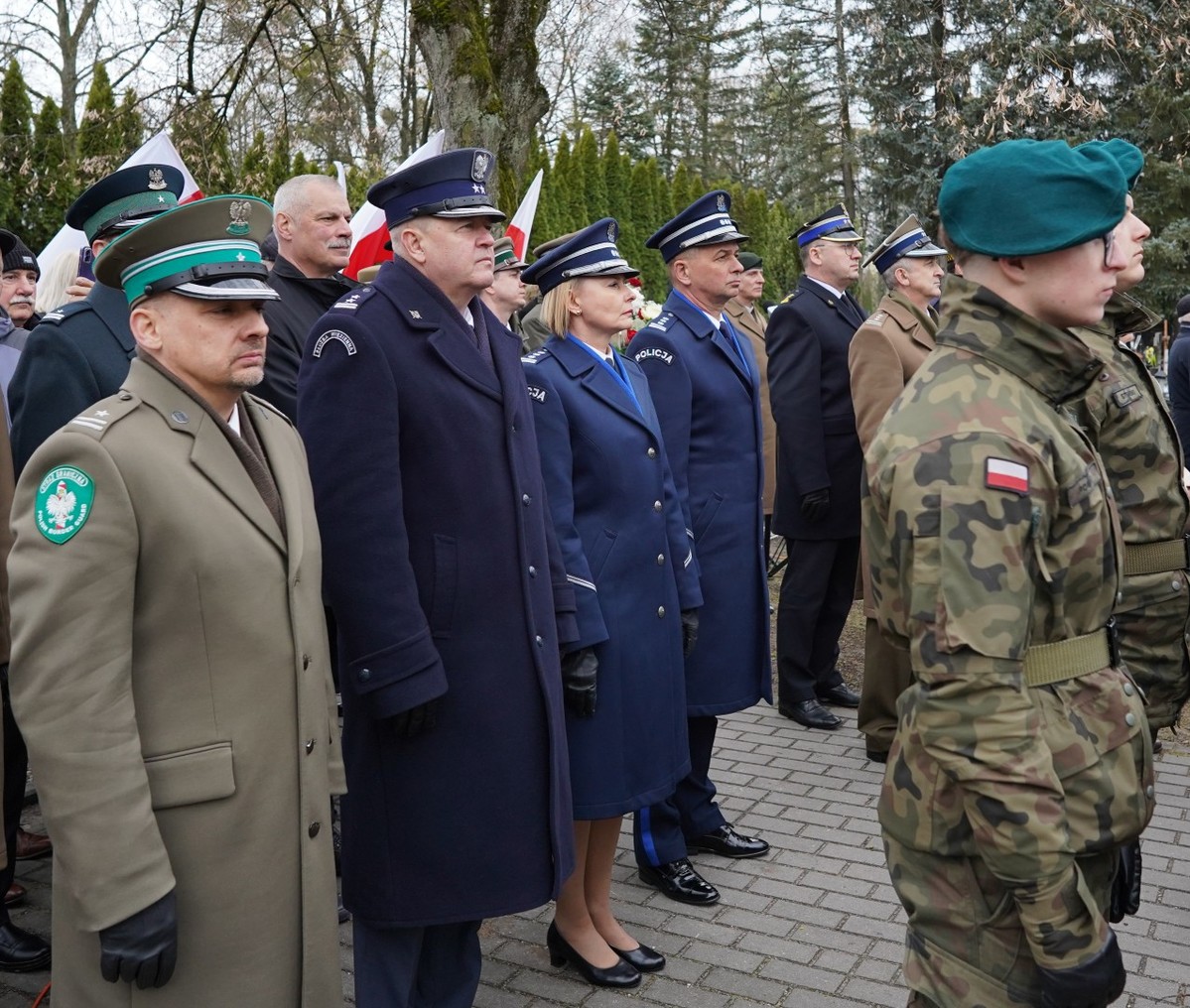 Uczestnicy uroczystości