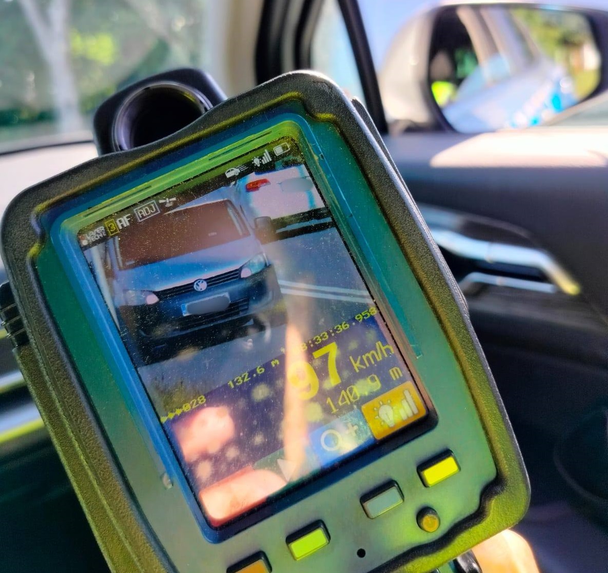 Ręczny miernik prędkości